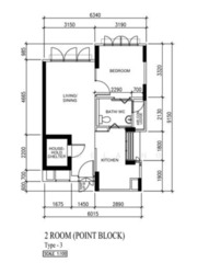Blk 780F Woodlands Crescent (Woodlands), HDB 2 Rooms #512434941
